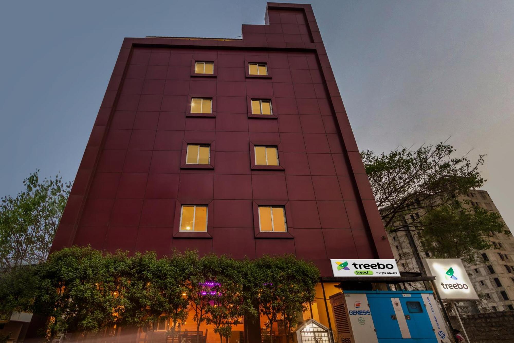 Treebo Purple Square Hotel Haidarábád Kültér fotó